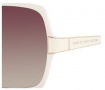 Marc by Marc Jacobs MMJ 122/S Sunglasses Sunglasses - 0OKO Ivory Gold ( JD Brown Gradient Lens)