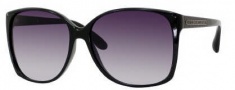 Marc by Marc Jacobs MMJ 157/S Sunglasses Sunglasses - 0D28 Shiny Black (JJ Gray Gradient Lens)