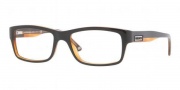 Versace VE3145 Eyeglasses Eyeglasses - 138 Black Transparent Orange