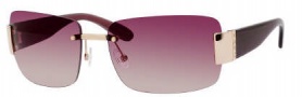 Marc by Marc Jacobs MMJ 167/S Sunglasses Sunglasses - OZ6Q Gold Burgundy (PB Pink Gradient Lens)
