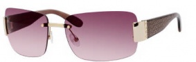 Marc by Marc Jacobs MMJ 167/S Sunglasses Sunglasses - OZ2S Gold Rose (JV Brown Pink Shaded Lens)