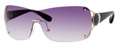 Marc by Marc Jacobs MMJ 169/S Sunglasses Sunglasses - OQNE Light Gold Black (9C Dark Gray Gradient Lens)