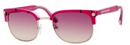 Marc by Marc Jacobs MMJ 171/S Sunglasses Sunglasses - 0QK0 Fuchsia Black Dot (XK Burgundy Gradient Lens)
