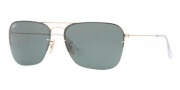 Ray-Ban RB3461 Sunglasses Sunglasses - 001/71 Arista / Green