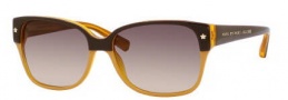 Marc by Marc Jacobs MMJ 201/S Sunglasses Sunglasses - 060Y Brown Orange (ED Brown Gradient Lens)