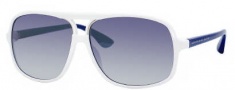 Marc by Marc Jacobs MMJ 212/S Sunglasses Sunglasses - 0YO6 White Blue (G5 Azure Mirror Flash Lens)