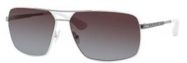 Marc by Marc Jacobs MMJ 214/P/S Sunglasses Sunglasses - OYOA White Ruthenium (LA Brown Lens)