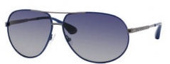 Marc by Marc Jacobs MMJ 215/P/S Sunglasses Sunglasses - OYOB Blue Dark Ruthenium (LO Azure Lens)