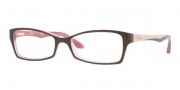 Ray-Ban RX5234 Eyeglasses Eyeglasses - 2126 Top Brown on Pink