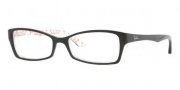 Ray-Ban RX5234 Eyeglasses Eyeglasses - 5014 Top Black on Texture White