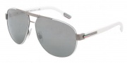 Dolce & Gabbana DG2099 Sunglasses Sunglasses - 10848G Silver Azure / Gray Gradient