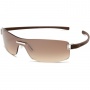 Tag Heuer Club 7509 Sunglasses Sunglasses - 202 Havana Temples/ Gradient Brown Shield
