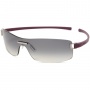 Tag Heuer Club 7509 Sunglasses Sunglasses - 107 Purple Temple / Gradient Grey Shield