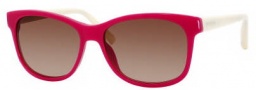 Tommy Hilfiger 1985/S Sunglasses Sunglasses - 0UOD Dark Pink Cream (DB Brown Gradient Lens)