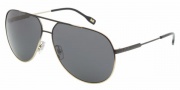 D&G DD6076 Sunglasses Sunglasses - 101687 Black Gradient on Pale Gray / Gray