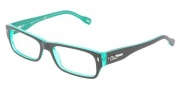 D&G DD1204 Eyeglasses Eyeglasses - 1773 Black on Green