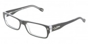 D&G DD1204 Eyeglasses Eyeglasses - 675 Black on Crystal