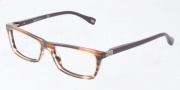 D&G DD1215 Eyeglasses Eyeglasses - 1880 Striped Havana