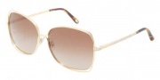 Tiffany & Co. TF3026B Sunglasses Sunglasses - 60023B Gold / Brown Gradient