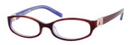 Juicy Couture Splashback Eyeglasses Eyeglasses - 0ETM Horn Purple
