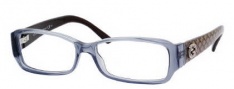 Gucci 3184 Eyeglasses Eyeglasses - 074W Blue Gray Crystal