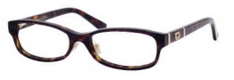 Gucci 3527/U/F Eyeglasses Eyeglasses - 0086 Dark Havana