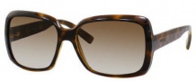 Gucci 3207/S Sunglasses Sunglasses - 0Q18 Chocolate Havana (CC Brown Gradient Lens)