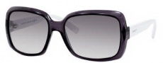 Gucci 3207/S Sunglasses Sunglasses - 09l5 Gray Transparent White (lC Gray Mirror Gradient Silver Lens)