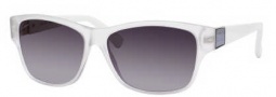 Gucci 3208/S Sunglasses Sunglasses - 0HKN Crystal White (HD Gray Gradient Lens)