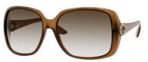 Gucci 3166/S Sunglasses Sunglasses - 0HSD Brown (JS Gray Gradient Lens)