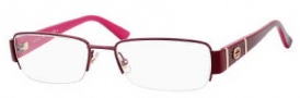 Gucci 2878 Eyeglasses Eyeglasses - 0Ml0 Burgundy Red