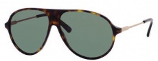 Gucci 1649/S Sunglasses Sunglasses - 0l9Y Havana Rose Gold (85 Gray Green Lens)