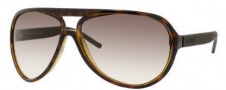 Gucci 1639/S Sunglasses Sunglasses - 0UYA Chocolate Havana Ruthenium (CC Brown Gradient Lens)
