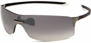 Tag Heuer Squadra 5507 Sunglasses Sunglasses - 110 Black-White / Dark Lug / Gradient Grey Lenses