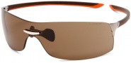 Tag Heuer Squadra 5507 Sunglasses Sunglasses - 205 Havana Orange / Pure Lug / Brown Lenses