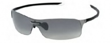 Tag Heuer Squadra 5508 Sunglasses Sunglasses - 110 Black-White / Dark Lug / Gradient Grey Lenses