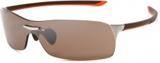 Tag Heuer Squadra 5508 Sunglasses Sunglasses - 205 Havana Orange / Pure Lug / Brown Lenses