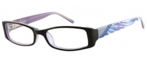 Candies C Andrea Eyeglasses Eyeglasses - BLK: Black / Crystal Blue