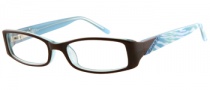 Candies C Andrea Eyeglasses Eyeglasses - BRN: Brown / Crystal Blue