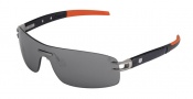 Tag Heuer L-Type LW 0452 Sunglasses Sunglasses - 126 Calfskin Black & Orange / Pure Lug / Grey Lenses