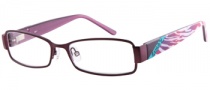 Candies C Aubrey Eyeglasses Eyeglasses - PL: Satin Plum