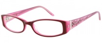 Candies C Billie Eyeglasses Eyeglasses - BU: Burgundy / Purple Pink