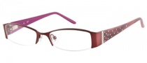 Candies C Blair Eyeglasses Eyeglasses - BU: Satin Burgundy