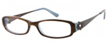 Candies C Chelsea Eyeglasses Eyeglasses - BRNHRN: Brown Horn