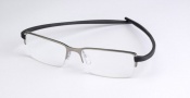Tag Heuer Reflex 2 Eyeglasses 3722  Eyeglasses - 017 Pure Front / Dark Grey Temples