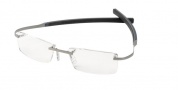 Tag Heuer Spring Rubber 0341 Eyeglasses Eyeglasses - 003 Black & Blue Gray Temples / Sand Lug