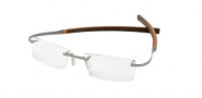Tag Heuer Spring Rubber 0341 Eyeglasses Eyeglasses - 004 Havana & Orange Temples / Sand Lug