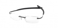 Tag Heuer Spring Rubber 0341 Eyeglasses Eyeglasses - 005 Black Temples / Matte Black Lug