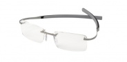 Tag Heuer Spring Rubber 0342 Eyeglasses Eyeglasses - 001 Light Grey & Black Temples / Sand Lug
