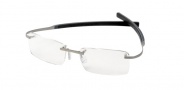 Tag Heuer Spring Rubber 0342 Eyeglasses Eyeglasses - 003 Black & Blue Gray Temples / Sand Lug